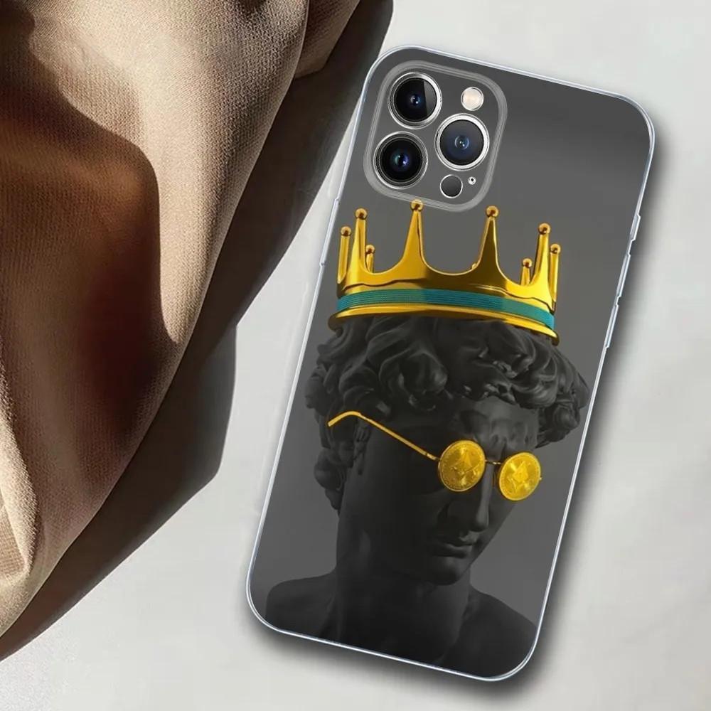 Чехол для мобильного телефона Apple Iphone15 Pro Чехол для мобильного телефона David Statue, окрашенный, устойчивый к падениям Чехол для мобильного телефона Huawei Anti Drop