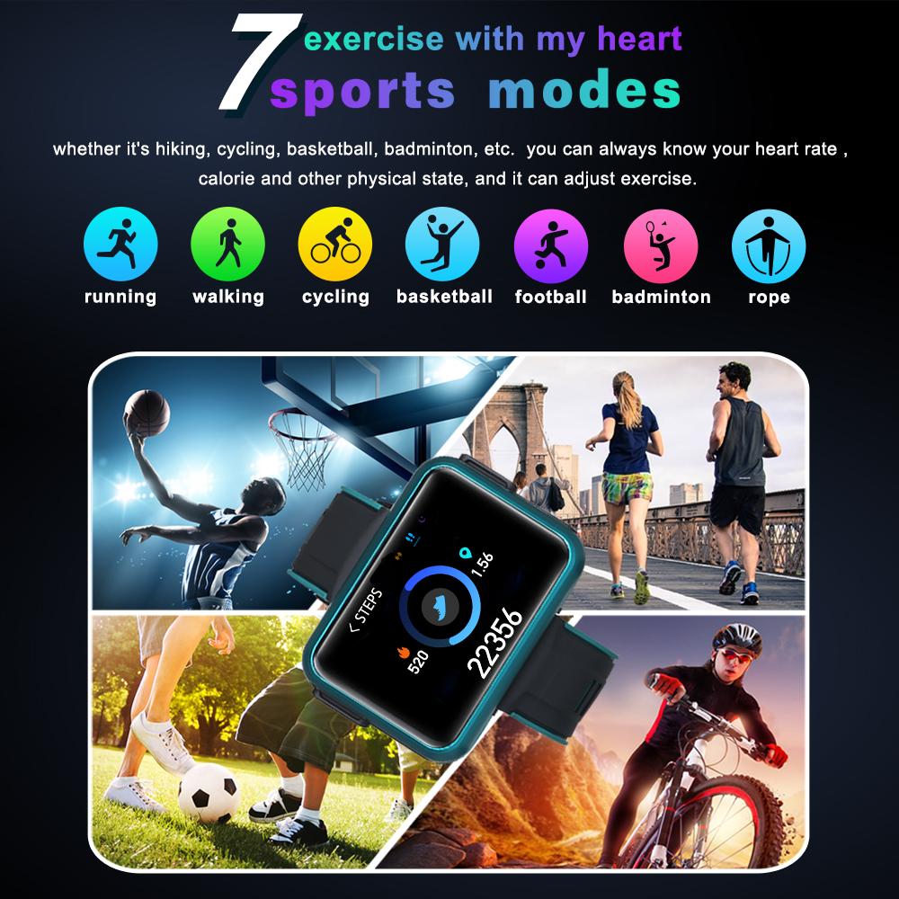 Умный браслет с беспроводными наушниками BT Earbud, часы 2 в 1, интеллектуальный браслет, музыка для сна