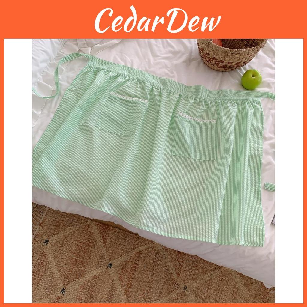 Хлопковый водонепроницаемый фартук без рукавов с вышивкой для кухни, готовки и выпечки