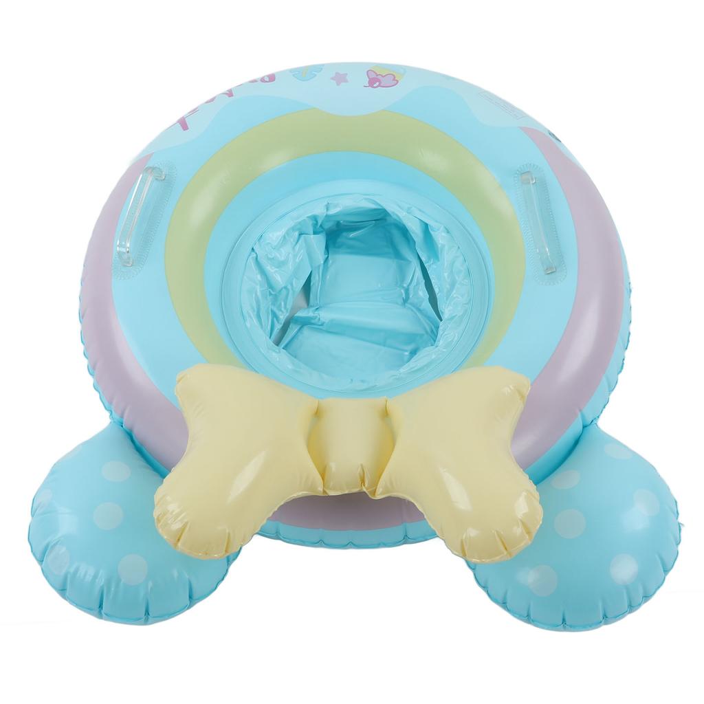 Children Swim Ring Inflatable Pool Float Tube Eco Friendly PVC Cute Kids Swimming Ring with Handle