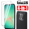 4IN1 4PCS Anti-Scratch HD Transparent Tempered Glass+Camera Lens Film For Samsung Galaxy A26 A16 Screen Protector SamsungA26 4G 5G
