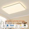 "Ultra-Thin Minimalist Ceiling Light for Living Room, Bedroom & Hall - High Brightness, Smart Eye Protection"