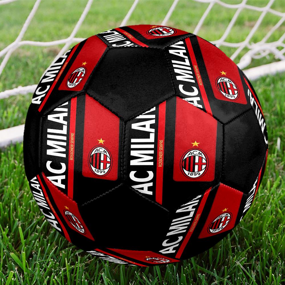 AC Milan Theme Size 5 Soccer Ball, Suitable for Both Indoor and Outdoor Matches, a Gift Suitable for Everyone.