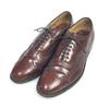 Vintage USA Made Johnston and Murphy Size 11D B 28.5 29.5cm Full Brogue Leather Shoes Brown(USED)