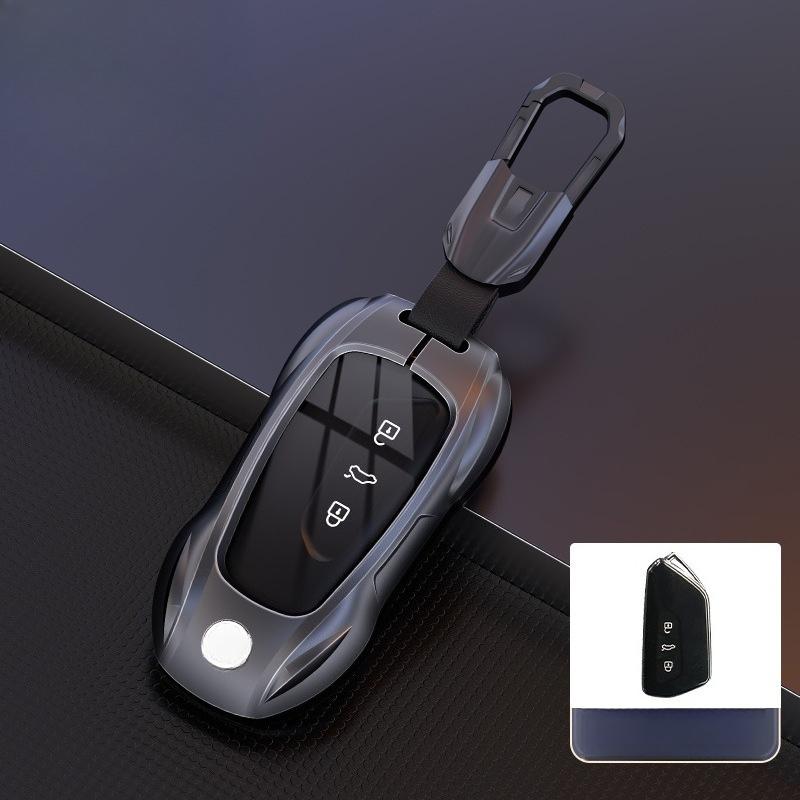 Чехол для автомобильного ключа из сплава, Для Vw Volkswagen Cupra Formentor Golf 8 Mk8 Id.3 Id.4 Skoda Octavia Seat Leon Mk4 Gti R Автоаксессуары