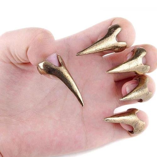 5 Claw Rings Bronze Silver Sensory Scratch Play  Kink  Fetish Sensation Play