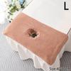 35*35Cm 40*80Cm Thickened Coral Velvet Beauty Spa Massage Face Towel With Hole Bed Bandana Massage Table Planking Cosmetic Towel