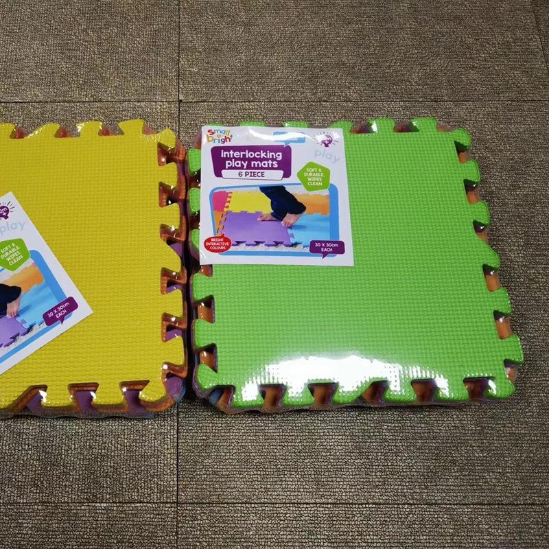 Thick Non-Slip Foam Floor Mat - Fitness, Children's Play, and Interlocking Sports Mat