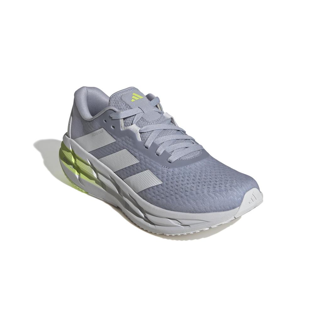 Adidas Adistar 3 Running Shoes NJH25 Halo Silver/Zero Metallic/Pulse Lime (JI1245) Size 25.5 Cm