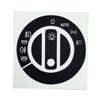Сменный набор наклеек для кнопок фар A4 B6 B7 Radio Clima ESP