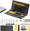 HOTO Precision Screwdriver Kit Pro Electric Precision Screwdriver со светодиодным индикатором крутящего момента 48 типов универсальных бит Легкое освещение для ремонта своими руками,
