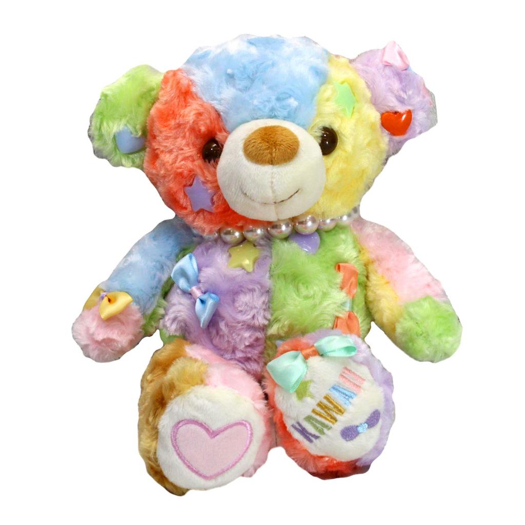 Takeoff Illumi Kawaii Bear Plush Toy In Pastel