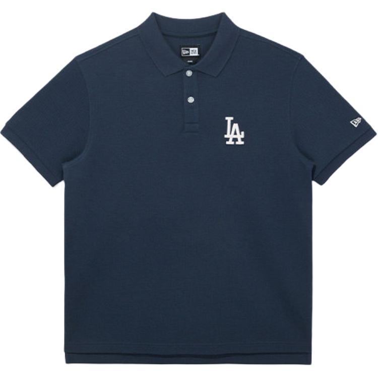 New Era SS26 MLB Los Angeles Dodgers Яркая Летняя Коллекция Повседневный Удобный Модный Дизайн Футболка-поло с коротким рукавом Унисекс Топы 14905139