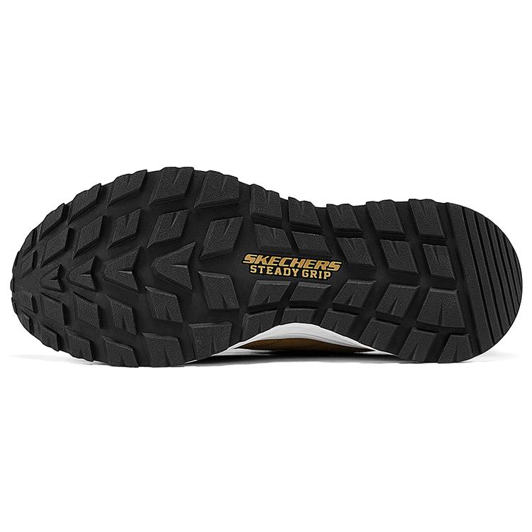 Skechers Слипоны Ретро Удобные Прочные Легкие Низкие Повседневные Беговые Кроссовки Мужские кроссовки Светло-Желтый 211069-WTN