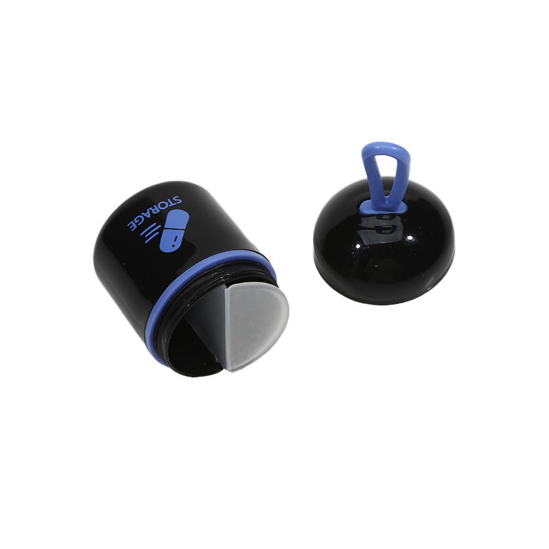 Портативная коробка для лекарств Герметичная коробка с отделениями для лекарств Напоминание о приеме лекарств Портативный контейнер для хранения лекарств