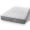 Orthopedic cold foam mattress 120x200 cm, 7-zone pocket springs, H3 (medium-firm), OEKO-TEX certified, 20 cm height, 4 handles + vacuum-packed