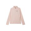 Sport Solid Color Stand Collar Half Zip Casual Quick Dry Long Sleeve T-Shirt Men Tops Legendary-Pink FB7564-622