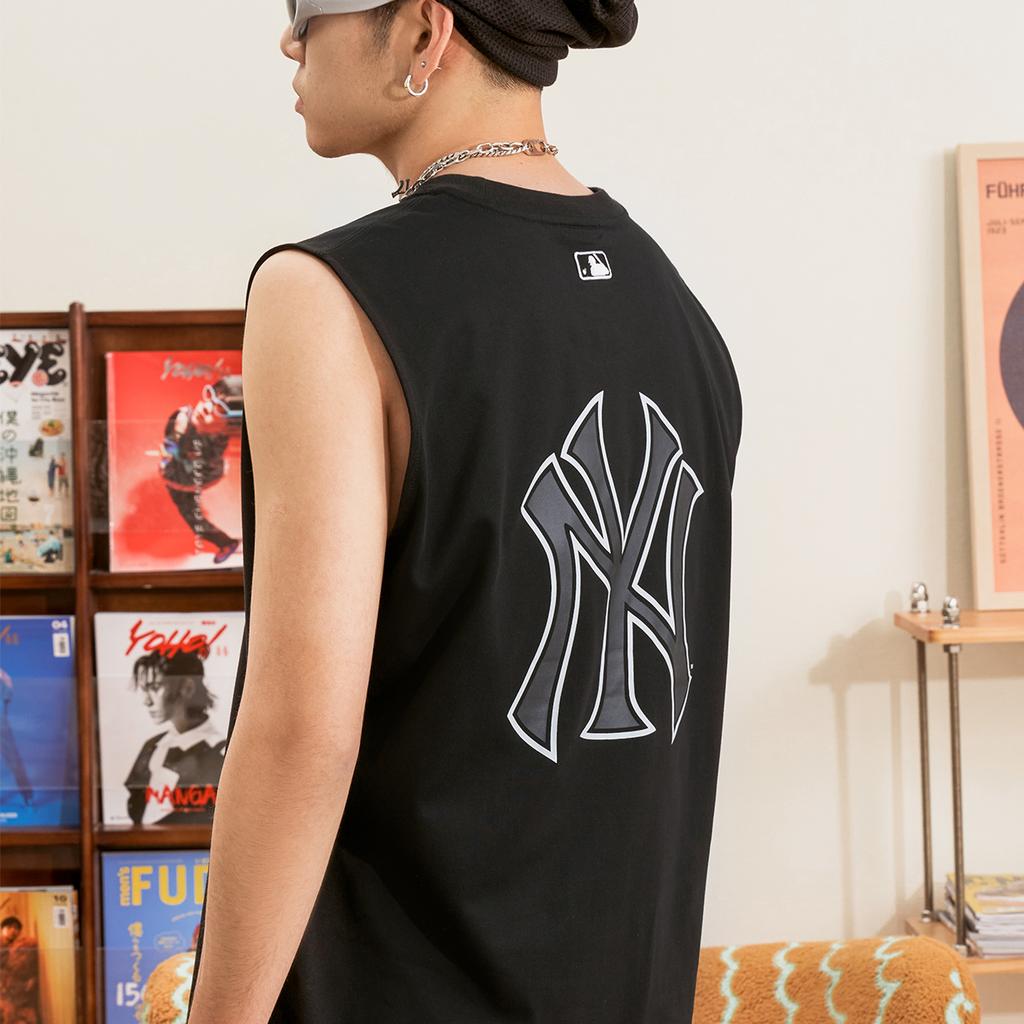 Новые майки MLB New York Yankees Унисекс Черные 3ATKB0233-50BKS