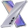 Case for Samsung Galaxy A54 5G - Phonillico® - Shockproof - Soft TPU - Transparent - Reinforced Protection