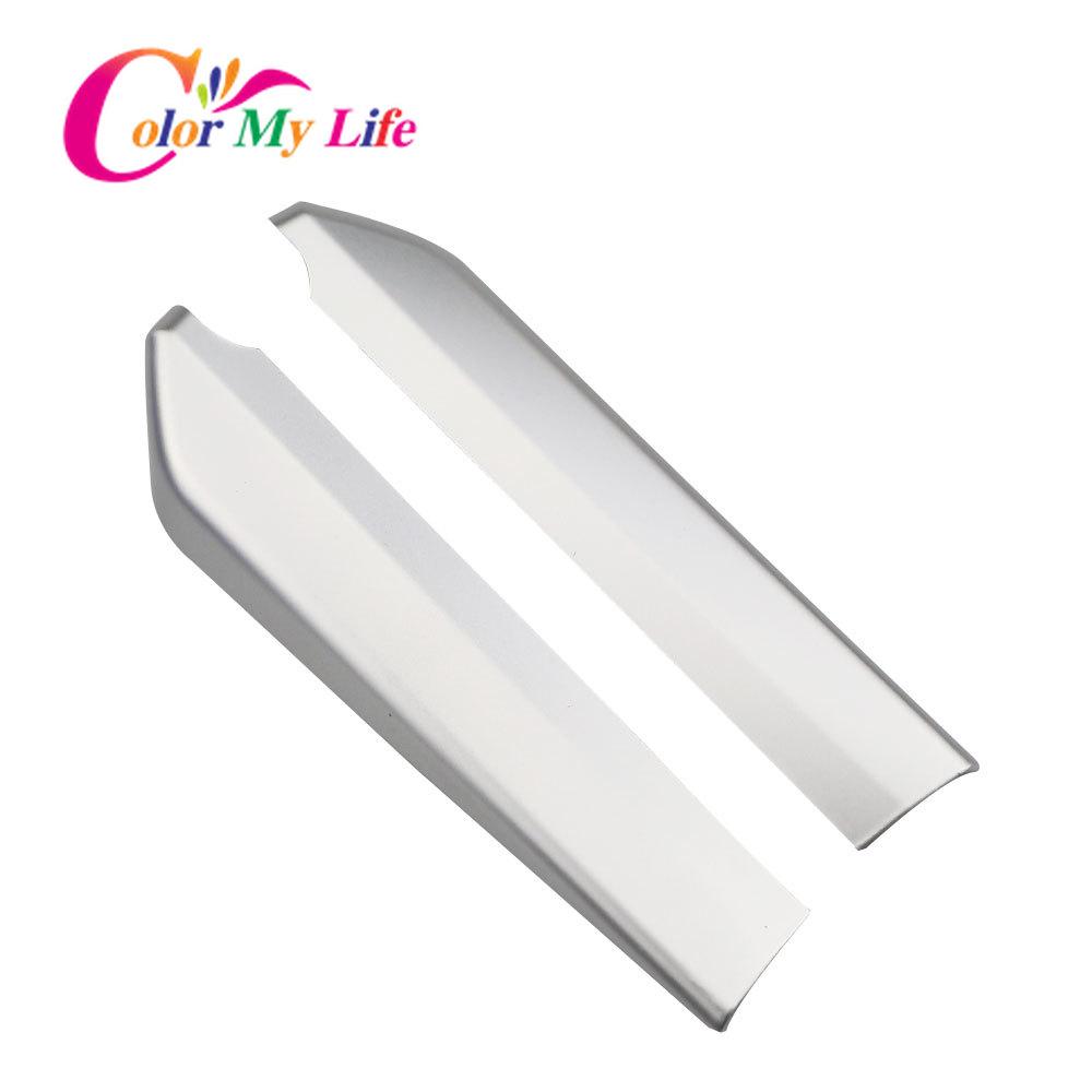 Наклейка на накладку стойки внутренней двери, окна для Toyota C-HR CHR C HR 2016-2023, салон автомобиля