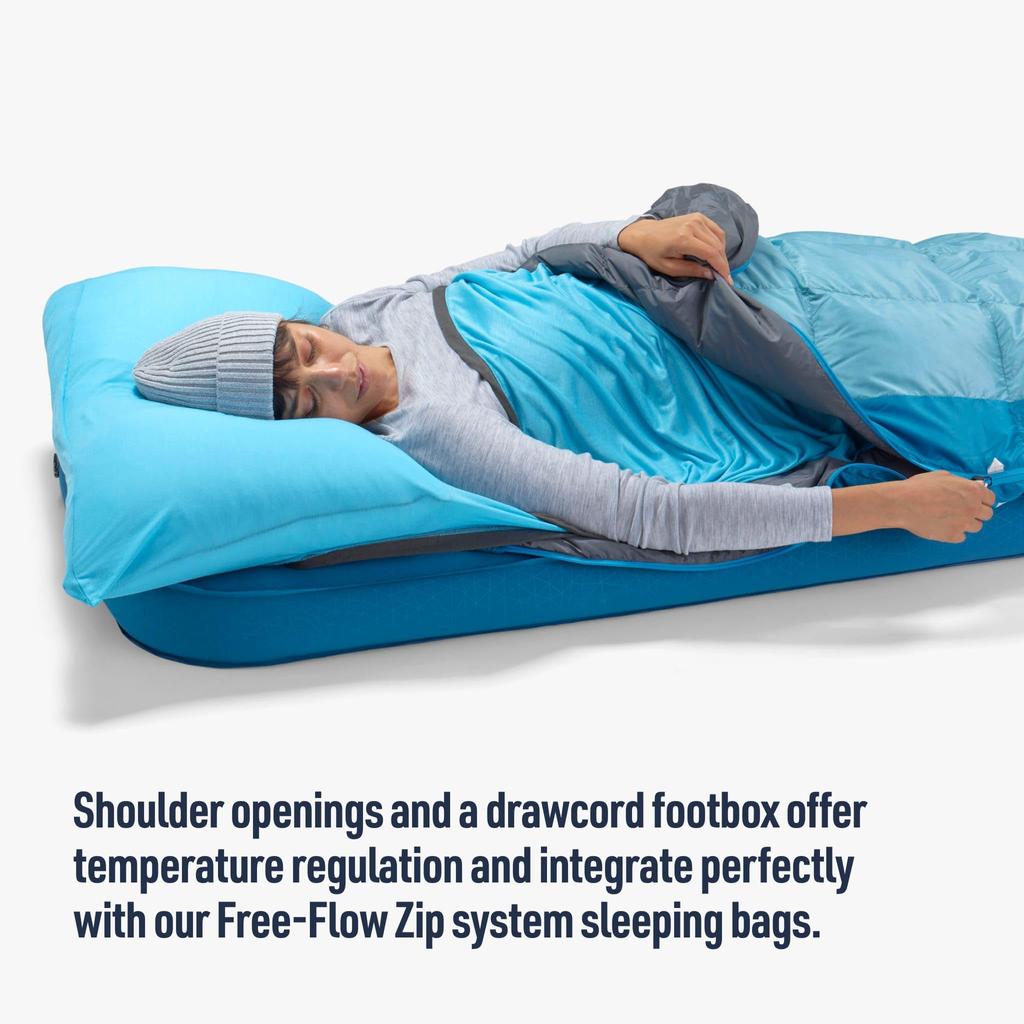 Подкладка для спального мешка Sea to Summit Breeze, прямоугольная, с подушкой