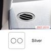 Carbon Color Car Accessories Dashboard Panel Side Air Condition Vent Outlet Frame Trim For Mercedes Benz C Class W204 2007-2014