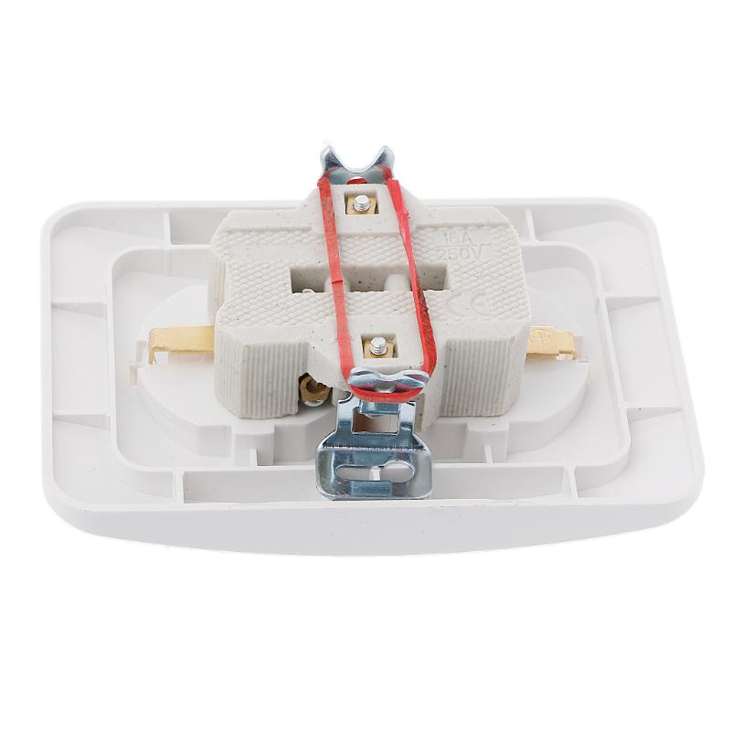 220 В/16 А, 118x80 мм, бытовая промышленная розетка с двойным заземлением, европейский стандарт