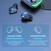 НОВЫЕ Bluetooth-наушники, беспроводные наушники Tws, стереогарнитура, бас-музыка, водонепроницаемые спортивные шумовые HD-микрофон для смартфона