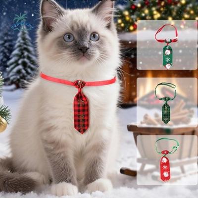 Уникальный Милый Рождественский Костюм Собаки Галстук-Бабочка Регулируемая Собачья Галстук-Бабочка Декоративные Кошачьи Галстуки для Щенков Собак Кошек