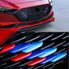 Наклейка на переднюю решетку автомобиля, защитная полоса для решетки радиатора Mazda 3 Axela BP 2019 2020 2024, аксессуары для модификации