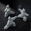 1 шт. Декоративные поделки для пейзажа Новая фигурка китайских боевых искусств Кунг-фу для дома, рабочего стола, чайного столика, креативные украшения