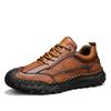 Men's Outdoor Casual Leather Shoes Retro Style Male Sneakers Adult Non-Slip Casual Desert Hiking Footwear Treking Shoes Trainers