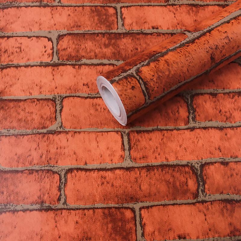 1 рулон Водонепроницаемая 3D наклейка на стену для гостиной, Ремонт шкафа, Самоклеящиеся обои для кухни, 0,45x10 м