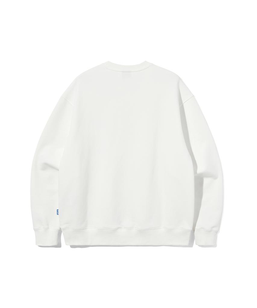 UCLA Unisex Small Logo Basic Sweatshirt [O-White] (Ubrlt81)