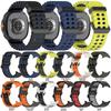 Морской ремешок для Samsung Galaxy Watch 8 Classic Аксессуары Двухцветный Спортивный силиконовый браслет Ремешки для Galaxy Watch 8 40 мм 44 мм