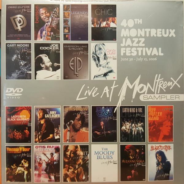 DVD РАЗЛИЧНЫЕ Live At Montreux Сэмплер MONTSAMP06 Eagle Vision 2006 США Рок Б/у