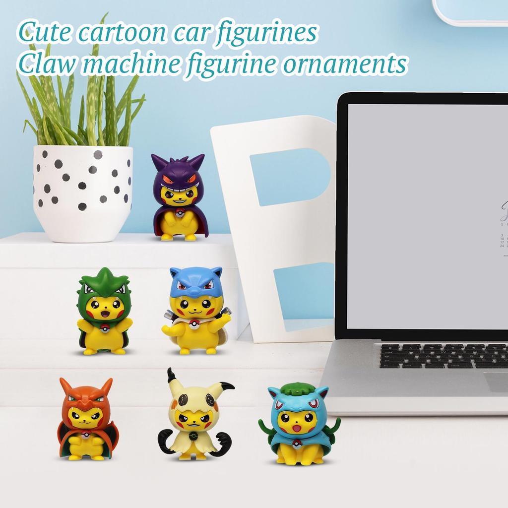 Милый Косплей Мультяшная Машина Игрушка Кукла Автомат Фигурка Украшение