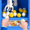 Мини Игрушка Кран-машина с 6 шариками Мелкая моторика Портативная Маленькая Машина для ловли шариков с ящиком для хранения Малыши Мальчики Девочки Подарок