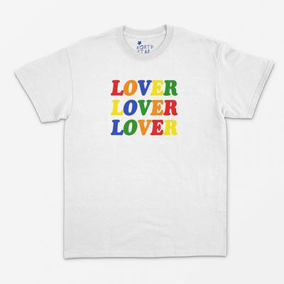 Lover Lover Lover T Shirt - Graphic Tee - Kawaii - Cute - Y2K - Logo T Shirt - Girls Printed Top - Friend Gift - S M L XL