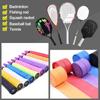 Gradient Colorful Racket Grip Tape Anti Slip Tennis Overgrip Fishing Rod Belt  Badminton