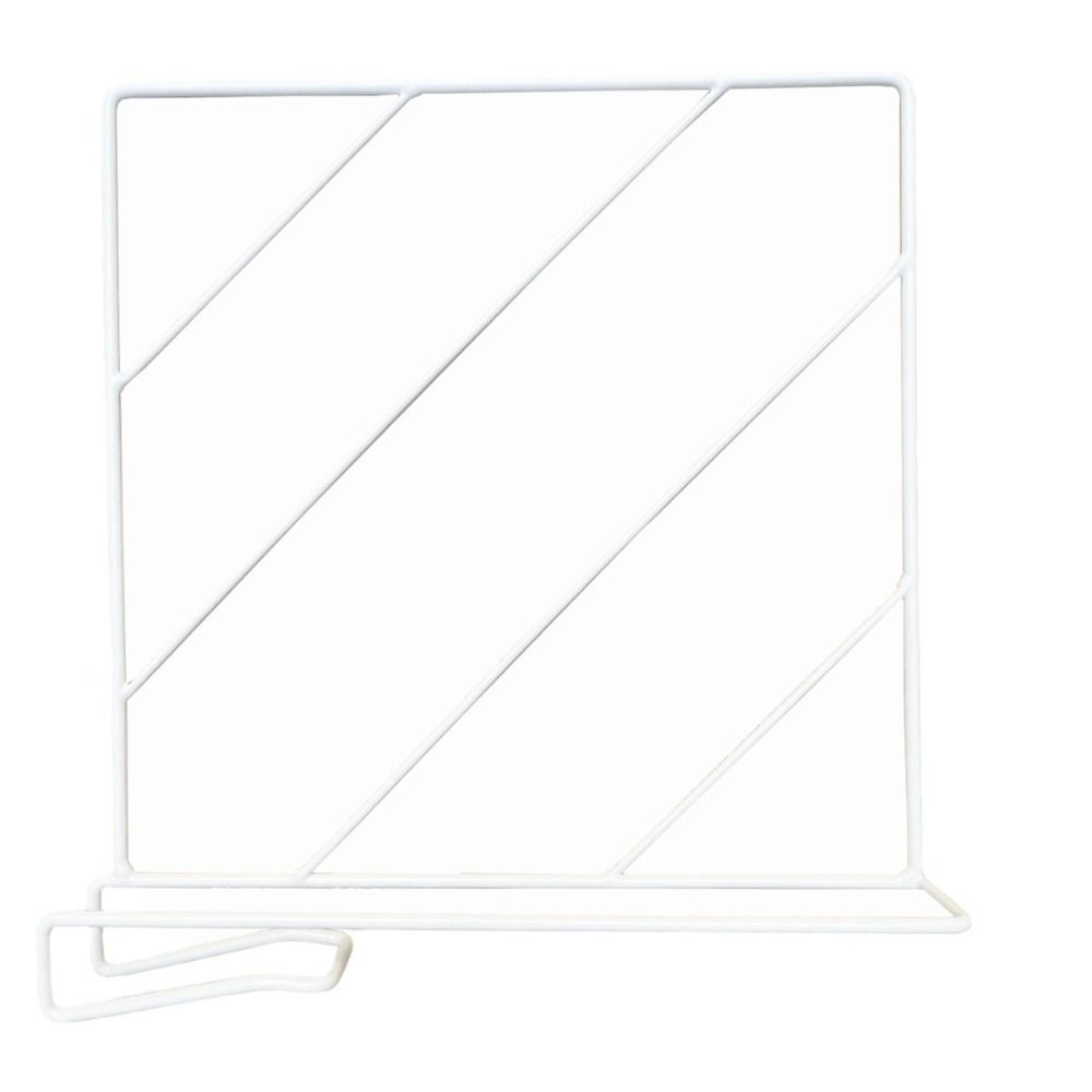 Metal Closet Divider White Closet Separator Space Saving Wardrobe Divider  For Clothes