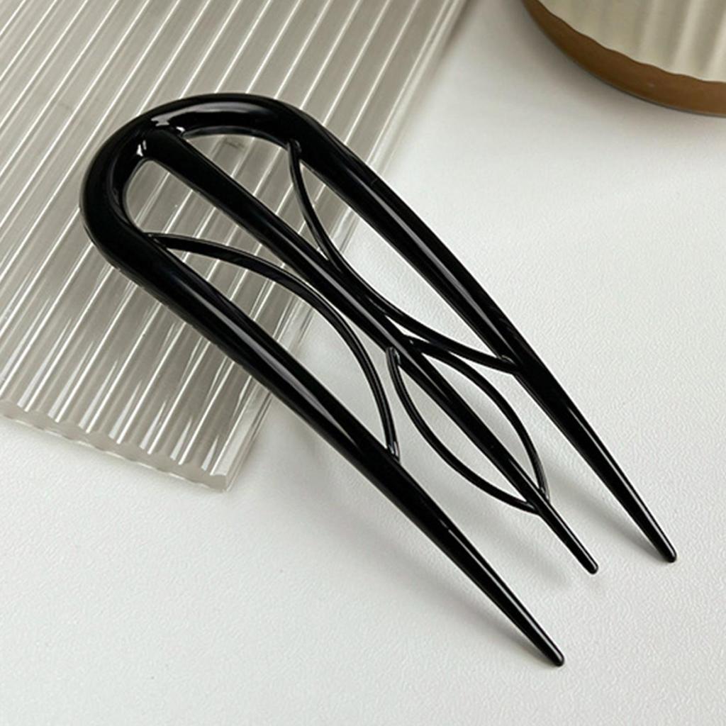 Черепаховый пучок волос U-образная вилка для волос Модные палочки для волос Головной убор Заколка для волос Пучок-гулька Зажим для волос Женские инструменты для укладки волос