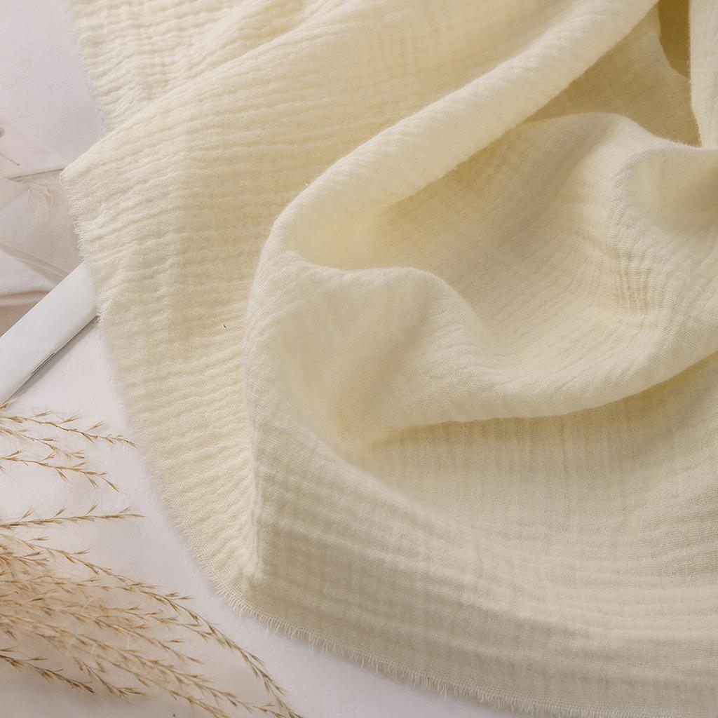 Двухслойная марлевая ткань 100% хлопок креп швейная ткань мягкая для шитья своими руками детское платье летняя одежда банное полотенце салфетка