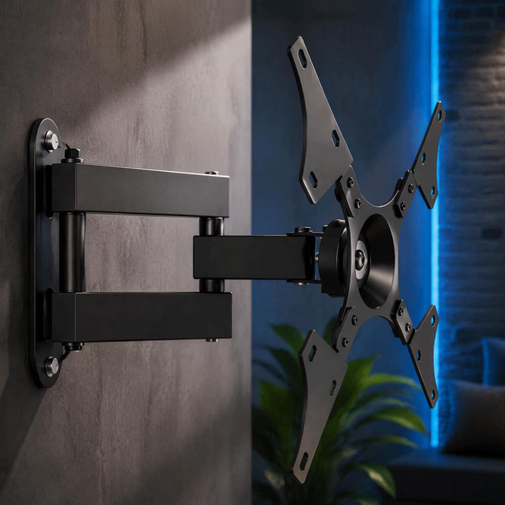 Adjustable Rotating Arm Articulating TV Wall Mount Flat Panel Display Mount