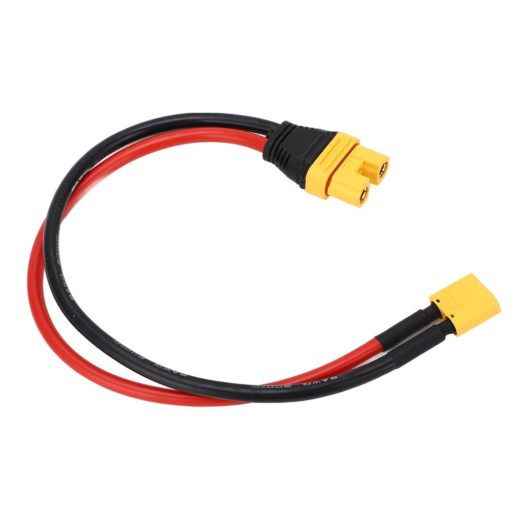 AS150U Female to XT90 Male Adapter 8AWG Silicone Wire Connect Convert Cables for Planters Sky Permanent Flight Charger