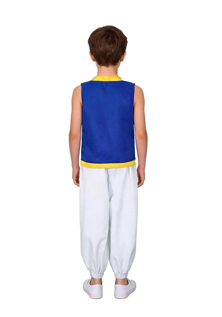 Halloween Mushroom Man Costume - Super Mario Toad Parent-Child Cosplay
