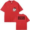 Футболка CBH LYRIC TEE с изображением группы Nine Inch Nails в готическом стиле, высокого качества, в стиле хип-хоп, для женщин и мужчин, 100% хлопок, футболка с круглым вырезом.