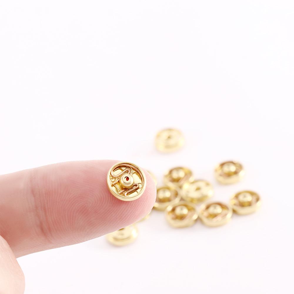 48 шт. Мини-пряжка для 1/6 куклы DIY кукольная одежда металлическая пряжка невидимая кнопка ручная работа кукольная одежда швейные принадлежности
