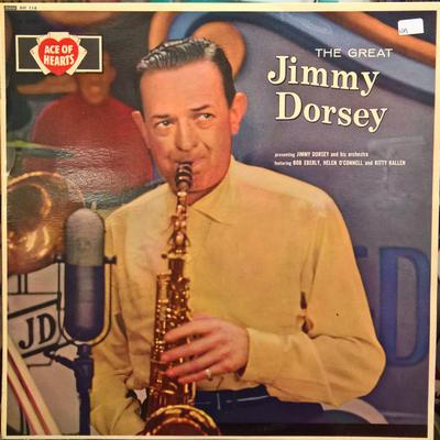 LP Пластинка ДЖИММИ ДОРСИ И ЕГО ОРКЕСТР - Великий Джимми Дорси AH114 Ace of Hearts 1966 UK Джаз Б/У