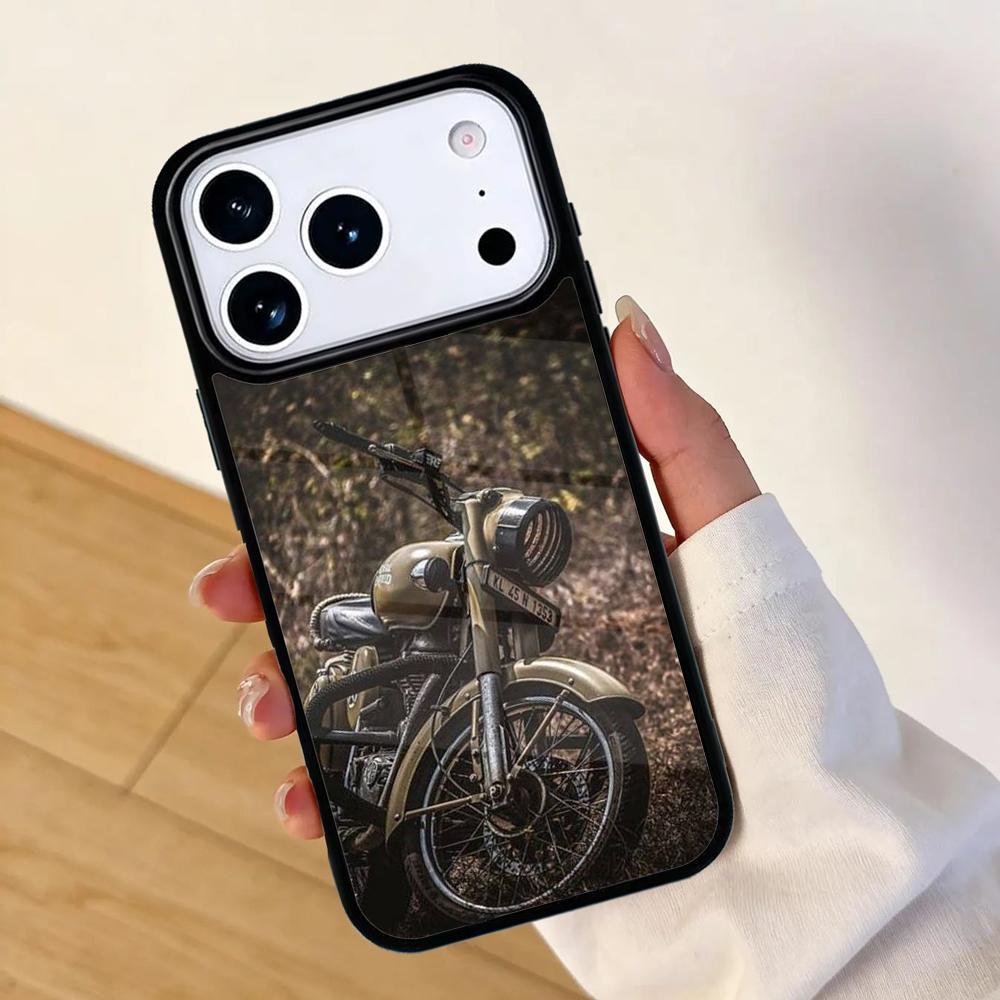 Best Latest Cool motorcycle Mobile Phone Case for IPhone 17 AIR 16pro Max 15 14 13 12 11 Bumper Cover